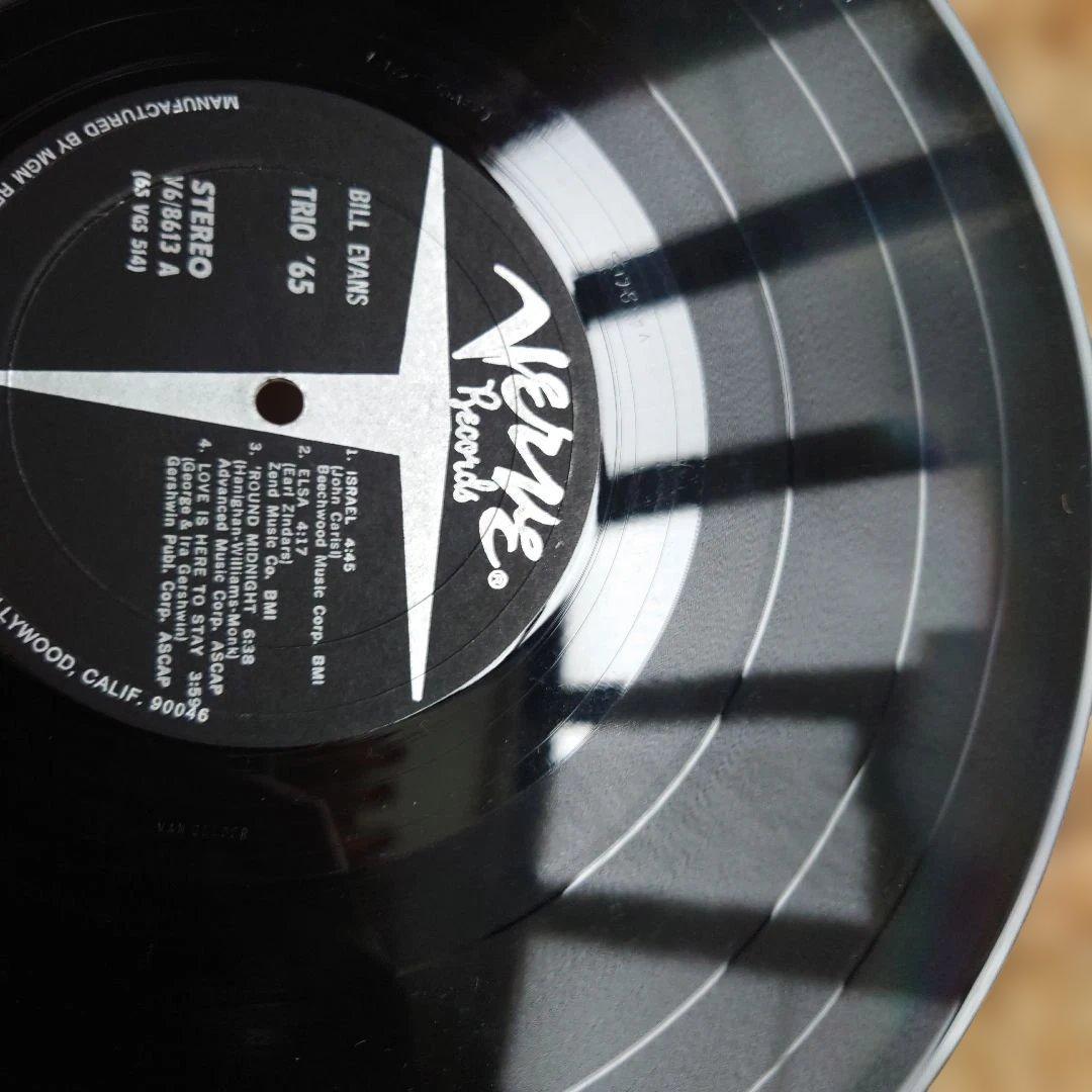 US初回盤Bill Evans Trio trio '65