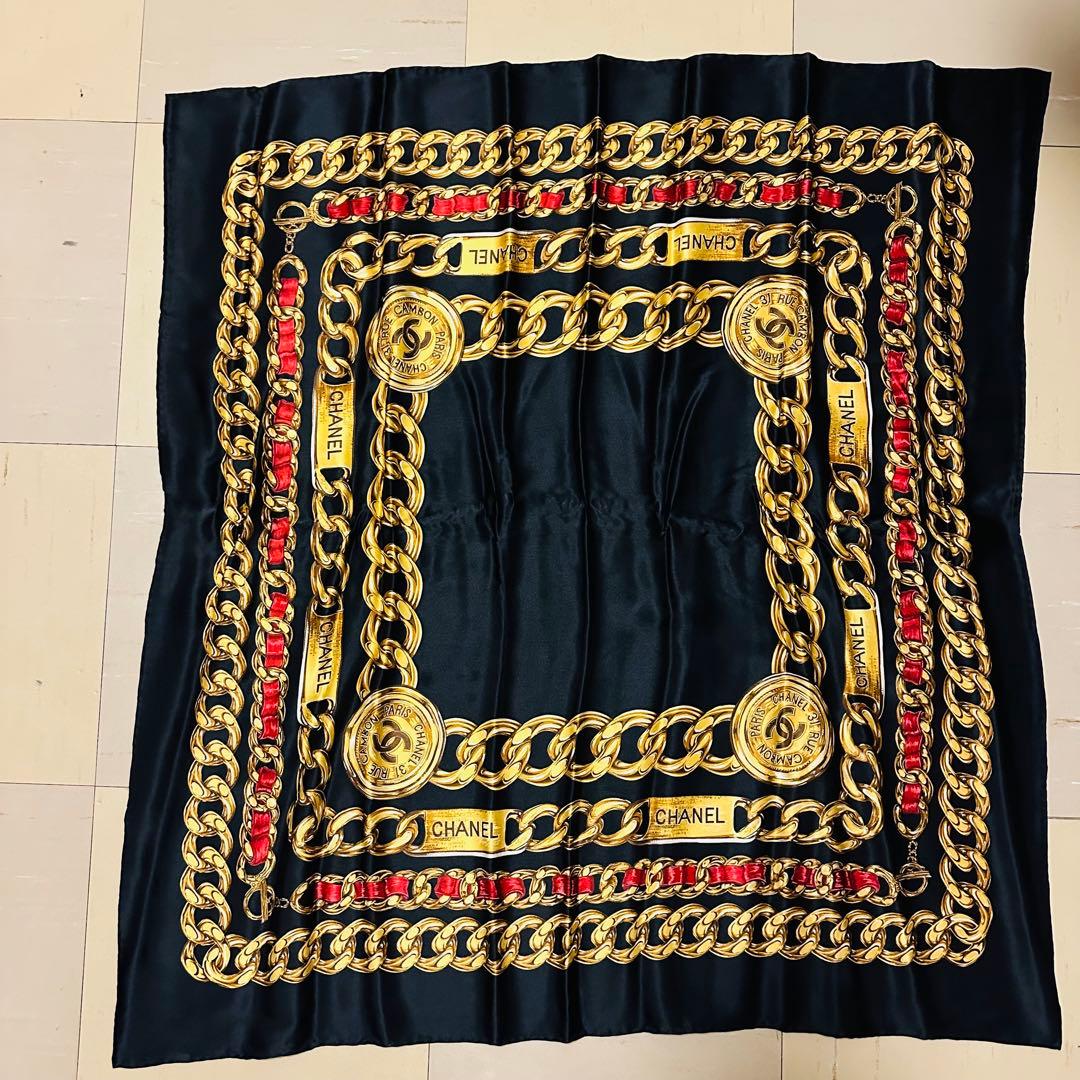 CHANEL シャネル スカーフ 正規品