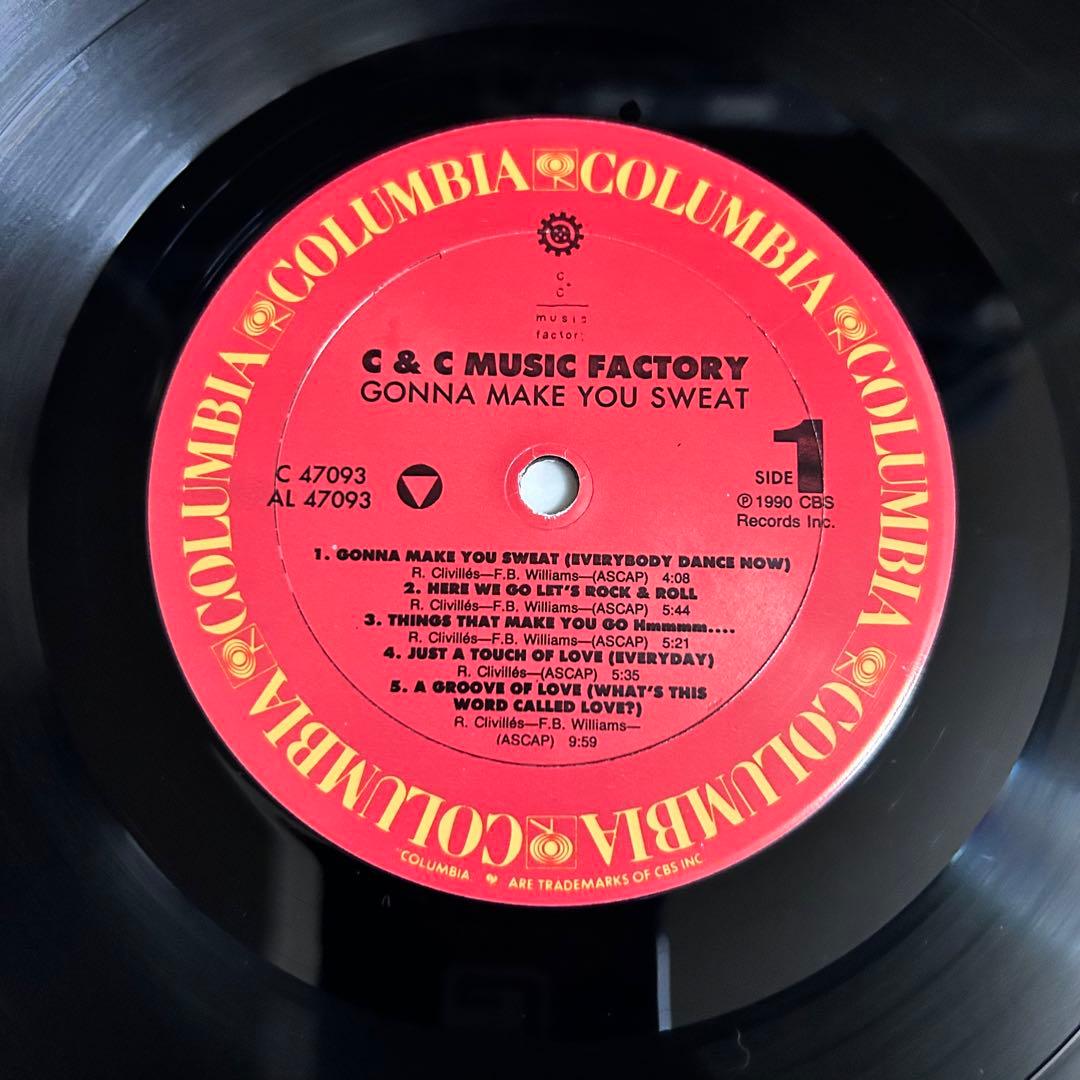 c+cMusic Factory LPレコード ダンス　dj テクノ　ポップス