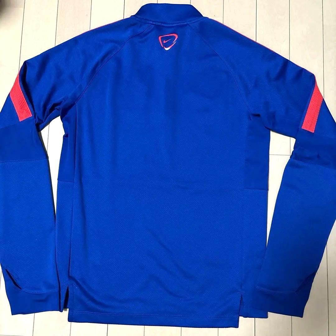 【美品】マンチェスターユナイテッド 長袖ウェア 胸元ファスナー サッカーウェア