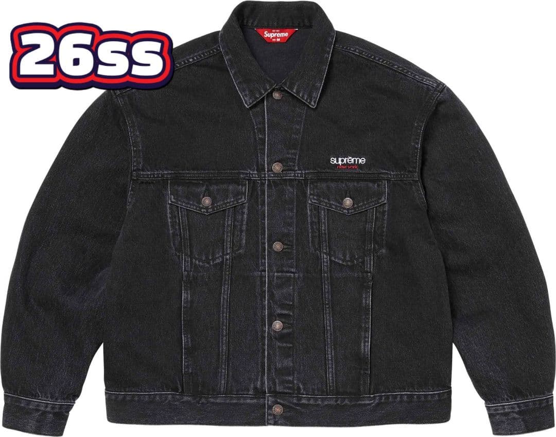 Supreme Denim Trucker Jacket Mサイズ 26ss