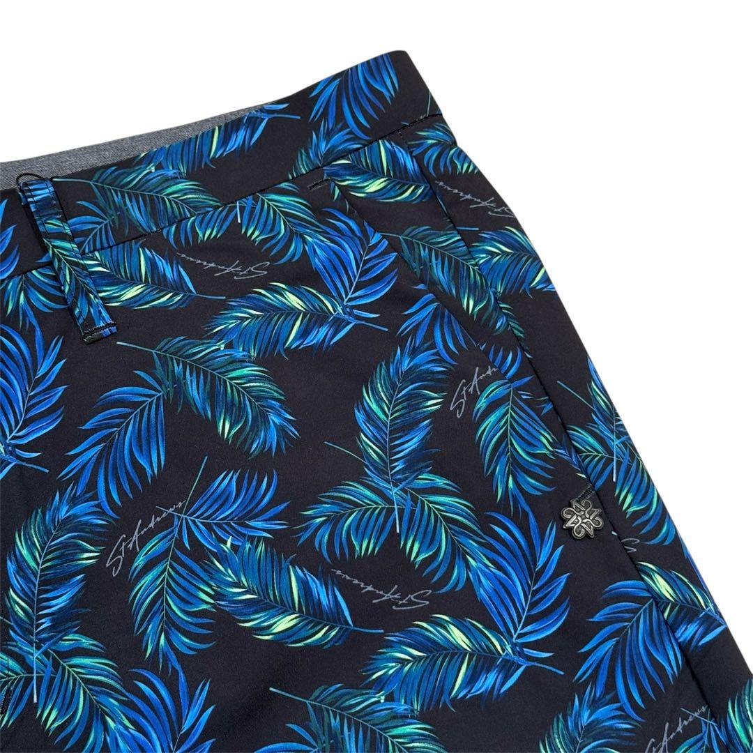【50％オフ】定価2.1万円 St ANDREWS ゴルフパンツ 柄 メンズ