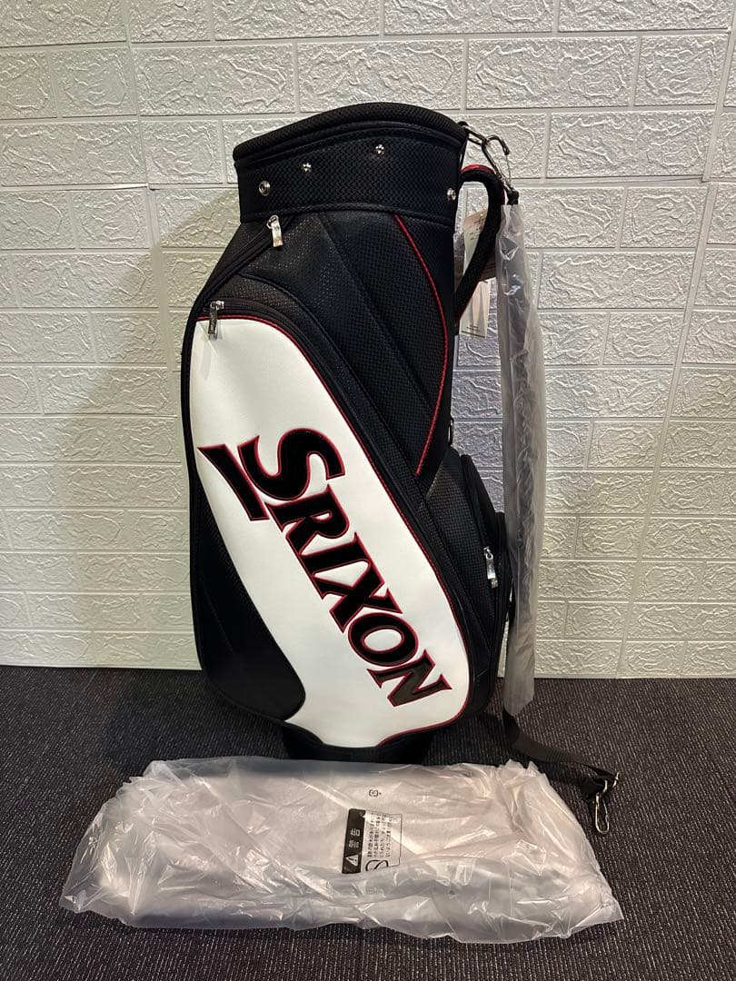 SRIXON スリクソン 9.0型 3kg ブラック×ホワイト キャディバッグ