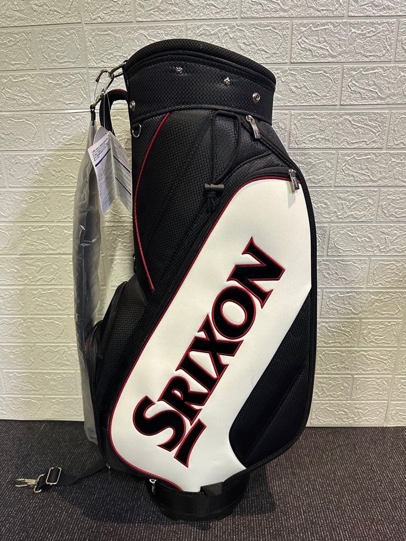 SRIXON スリクソン 9.0型 3kg ブラック×ホワイト キャディバッグ