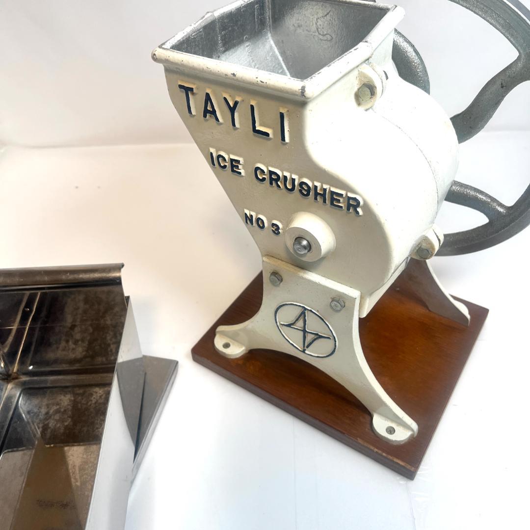 TAYLI アイスクラッシャー NO. 3、手動製氷機、1960年代、イタリア製