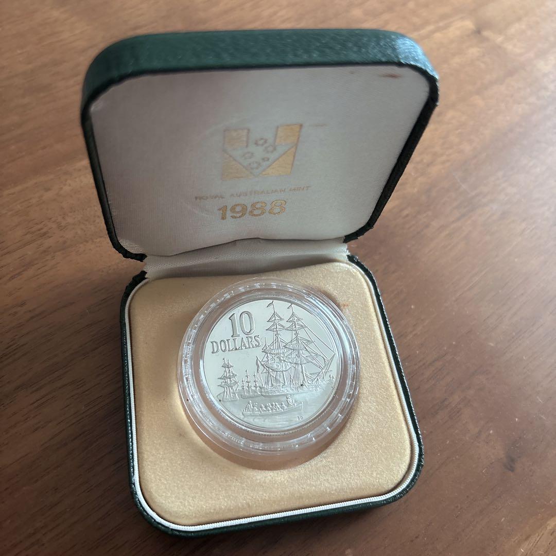 1988年 オーストラリア 銀貨 