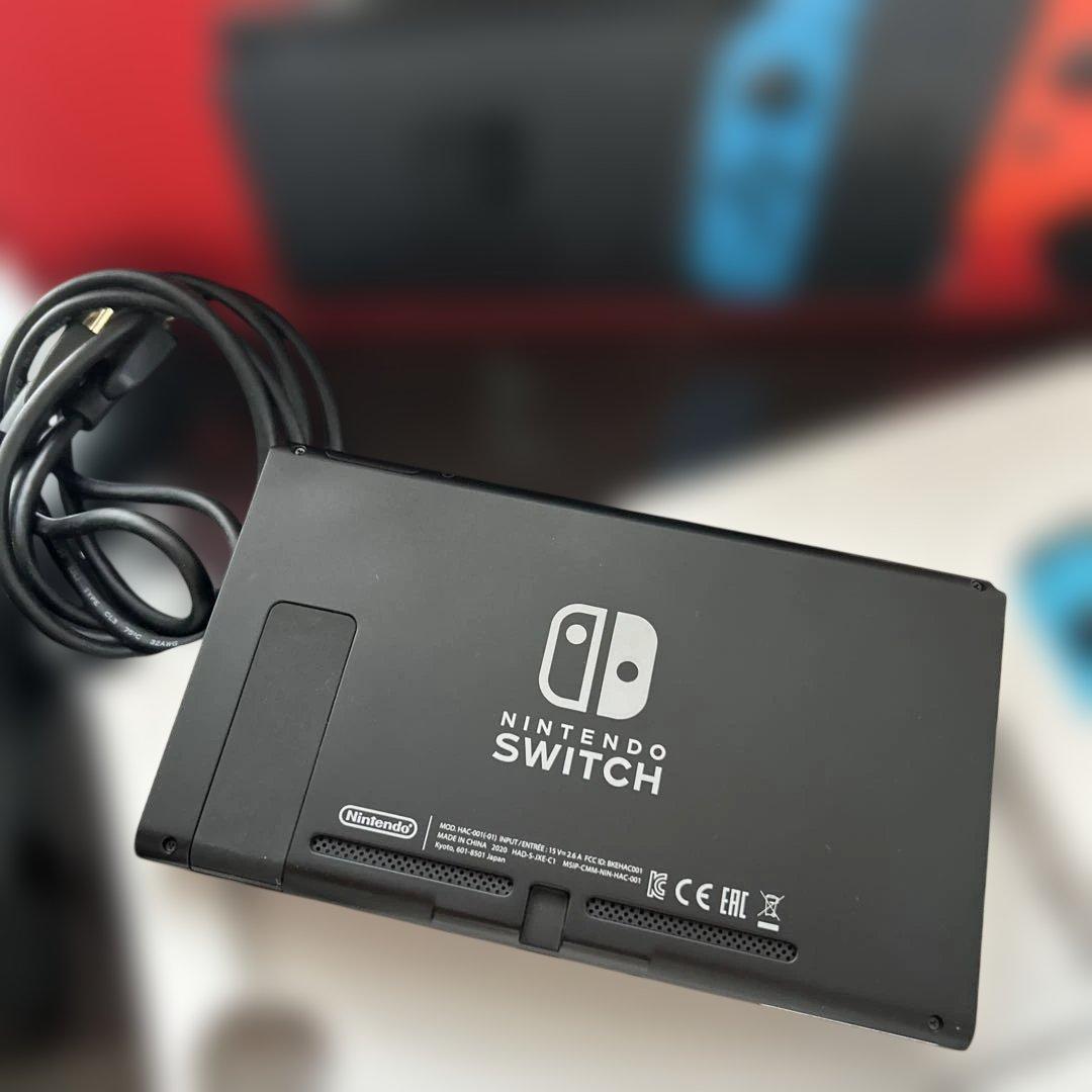 Nintendo Switch ネオンブルー・ネオンレッド（箱あり）
