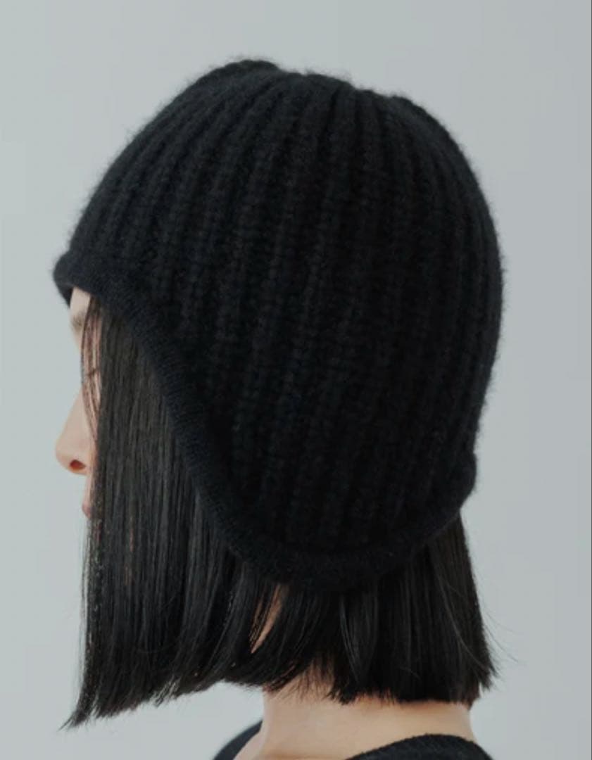 帽子 yo BIOTOP Cashmere knit hat