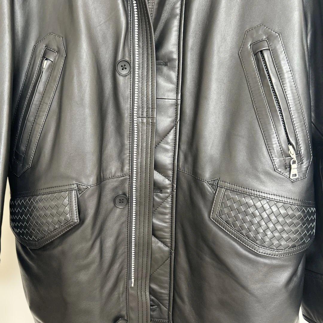 PAGELO パジェロ レザージャケット 黒 Ｍ美品