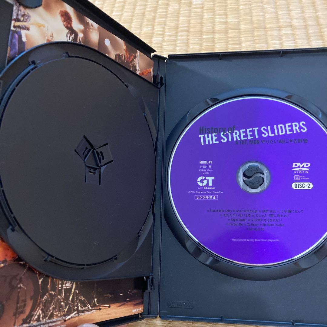 THE STREET SLIDERS DVD ！　その他。