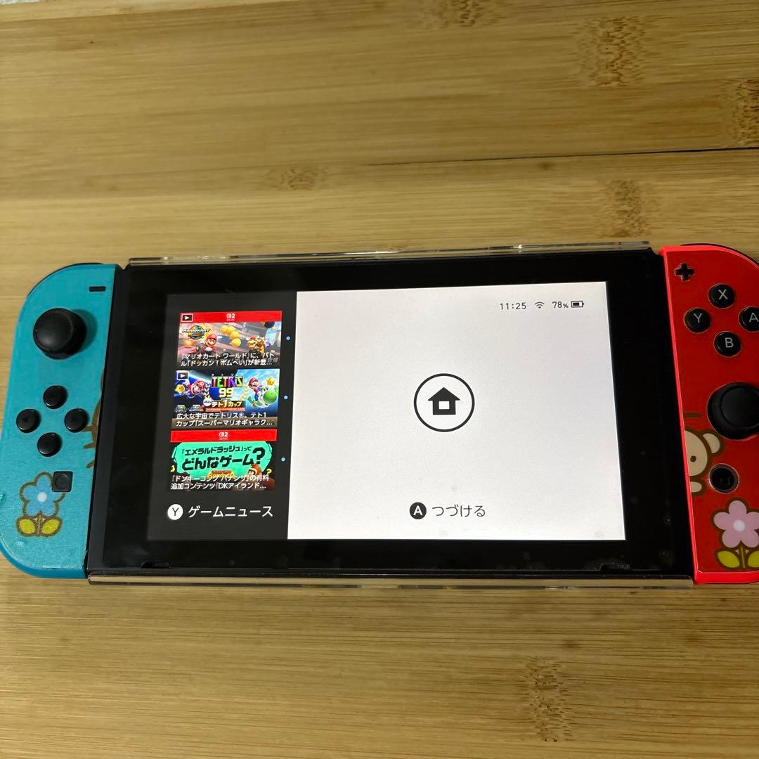 Nintendo Switch 本体ハローキティシール箱無し