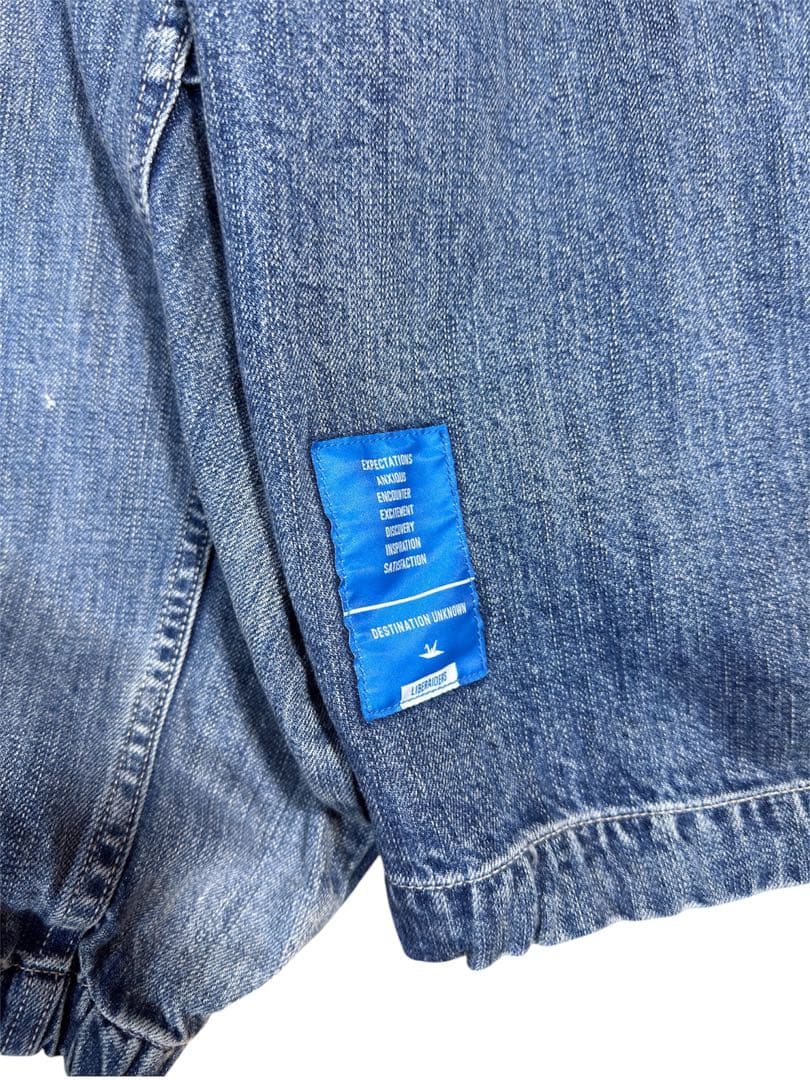 Liberaiders DENIM ZIP HOODIE XLサイズ