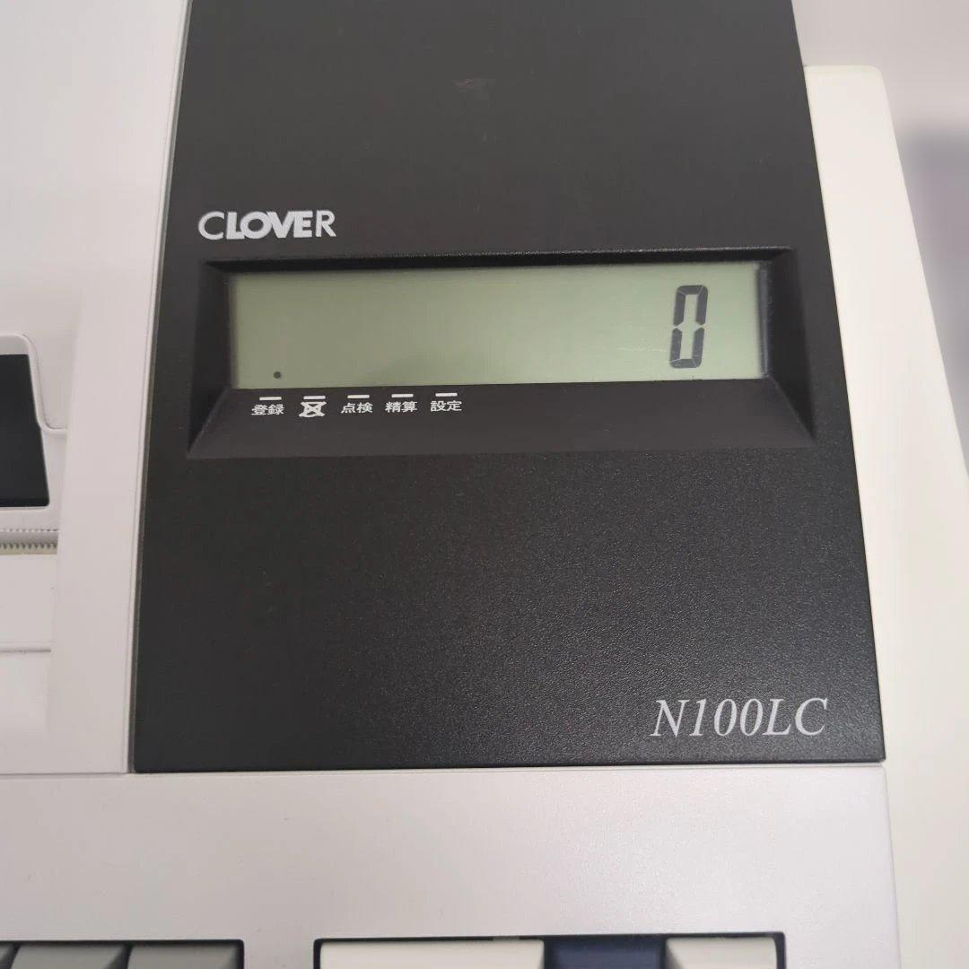 m033002h CLOVER N100LC レジスター 収納トレイ付き