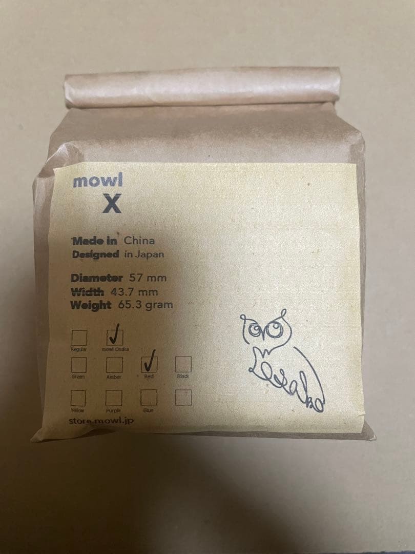 マウル X MOWL OSAKA EDITION RED