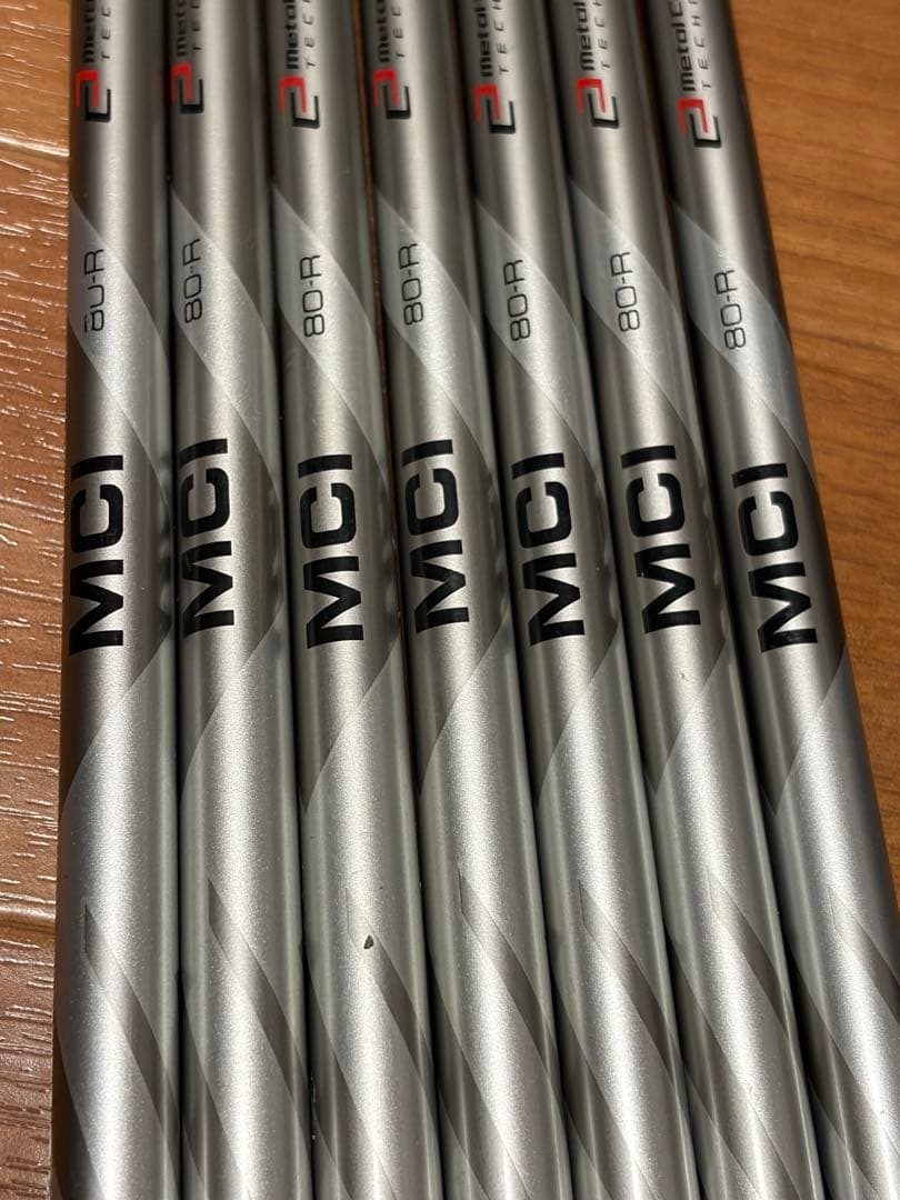 フジクラ MCI 80R シャフト 7本セット