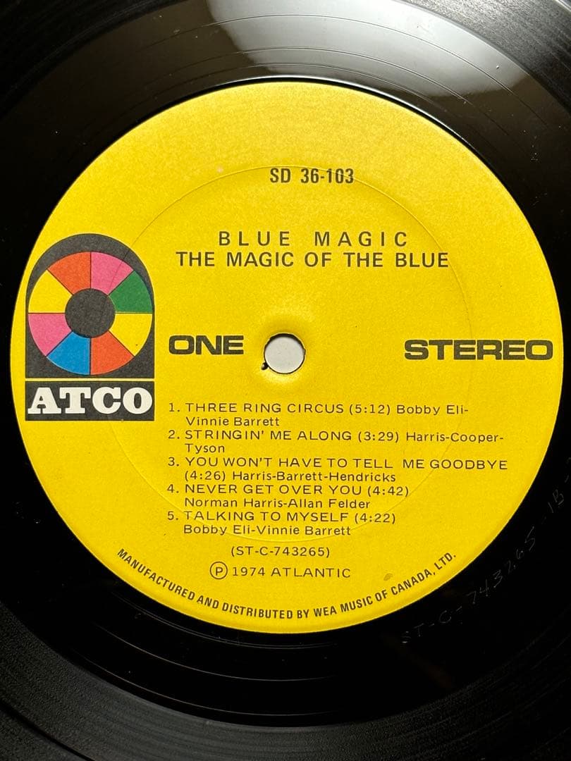 BLUE MAGIC／THE MAGIC OF THE BLUE☆貴重盤★傑作盤