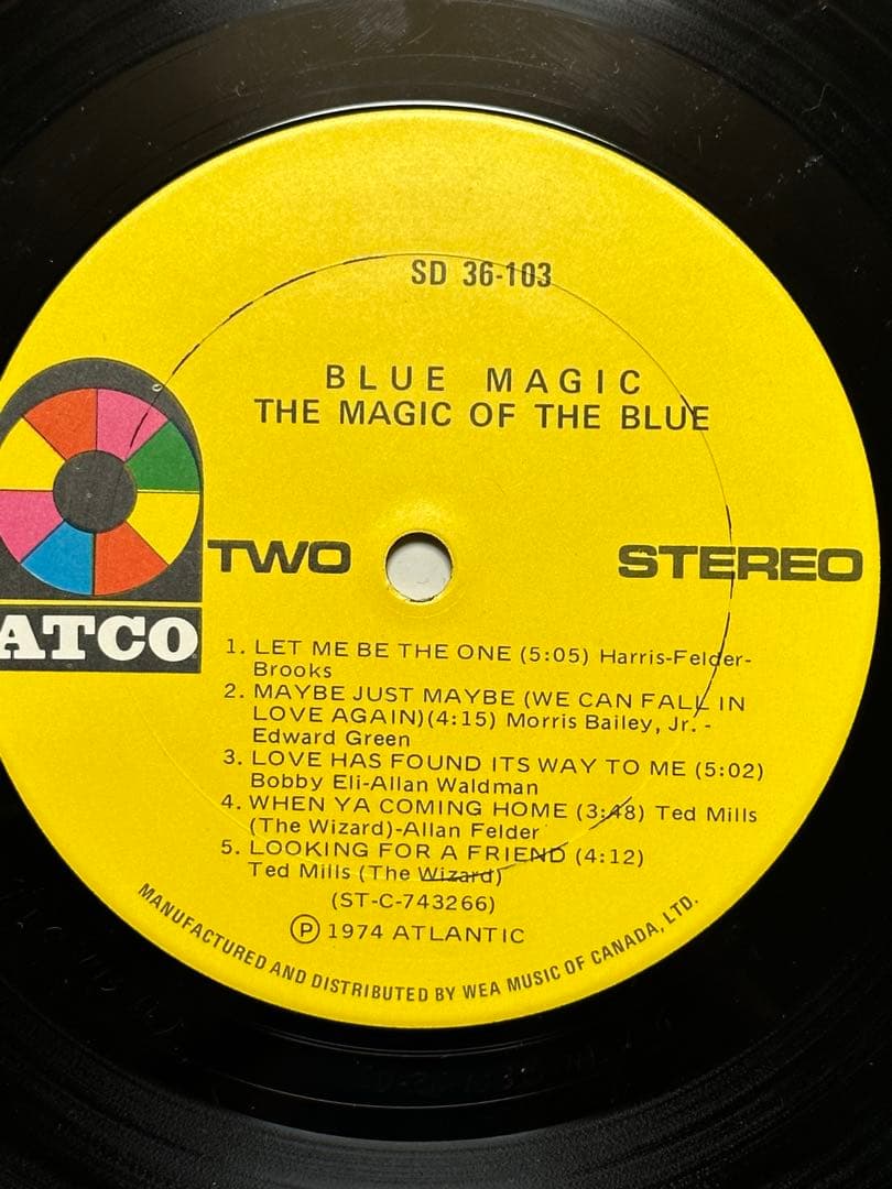 BLUE MAGIC／THE MAGIC OF THE BLUE☆貴重盤★傑作盤