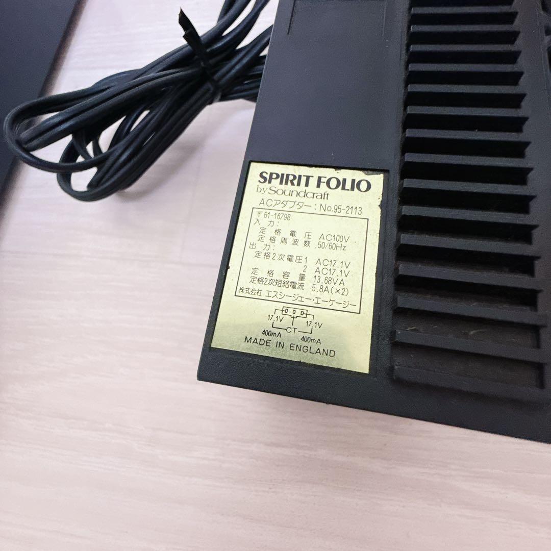2150【動作品】Soundcraft Spirit FolioLite