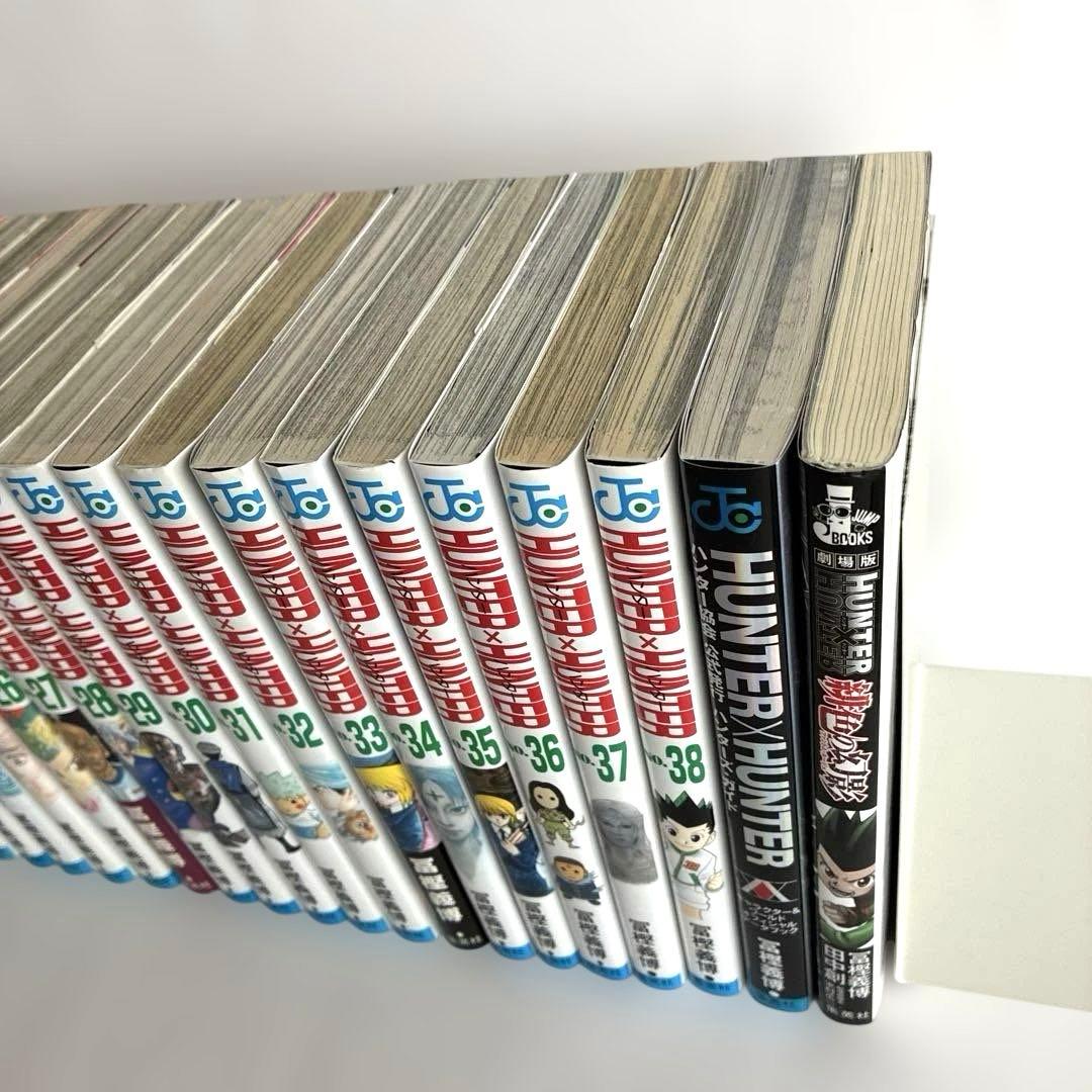 【40冊セット】HUNTER×HUNTER 全38巻➕小説1冊➕ハンターズガイド