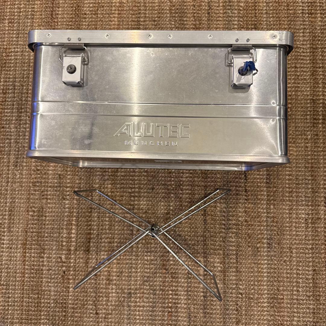 ALUTEC アルテック アルミコンテナ 48L ユニバーサルスタンドセット