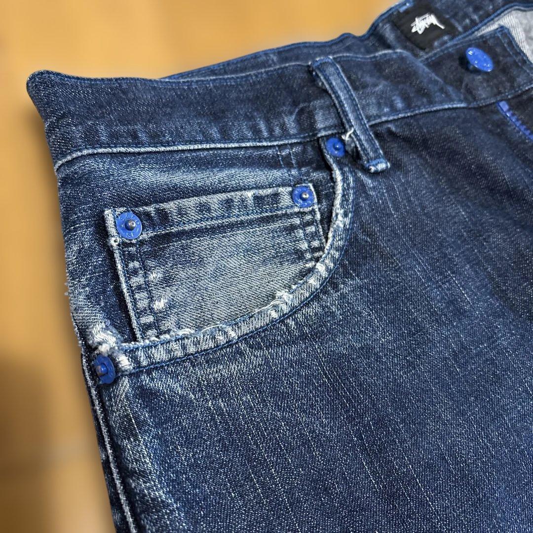 キ*ト様 LEVI’S STUSSY コラボ デニム セルビッチ シンチバック