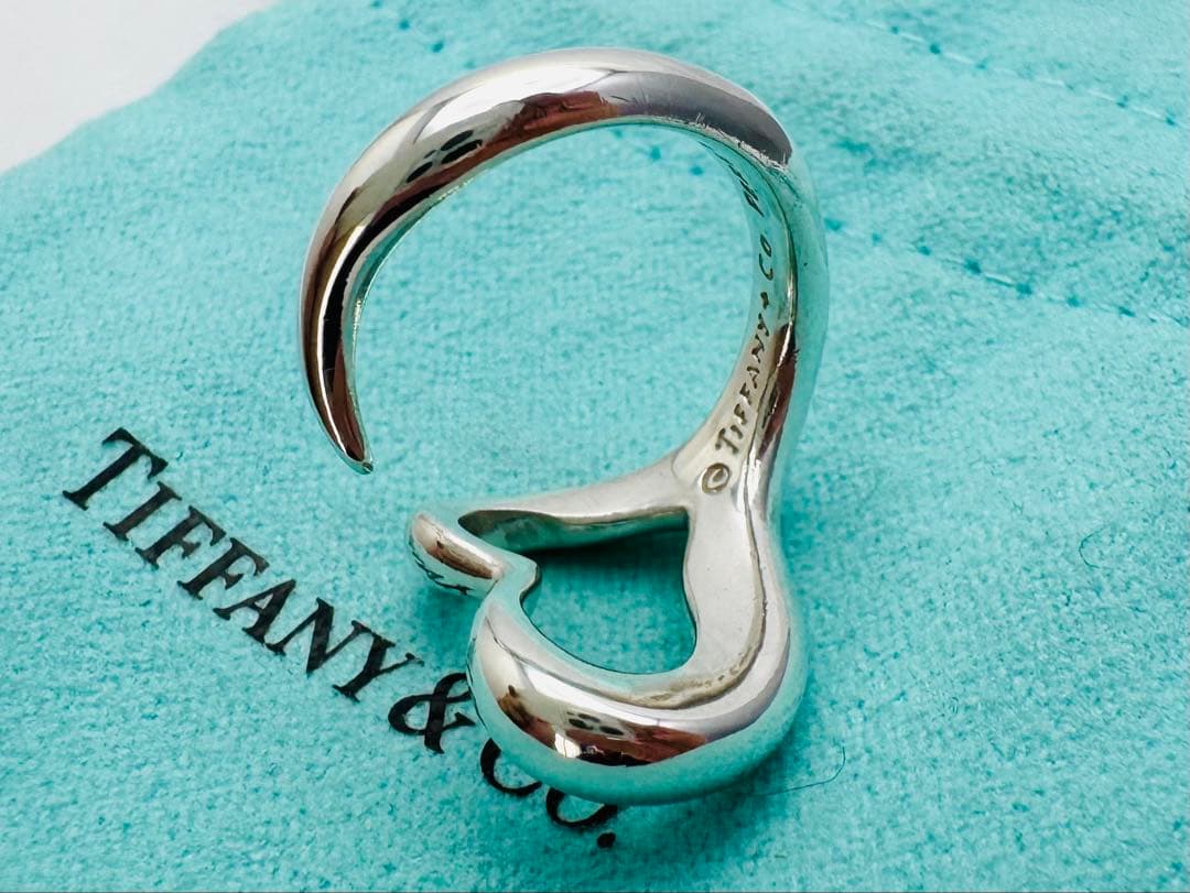 Tiffany&Co. ティファニー オープンハート リング シルバー