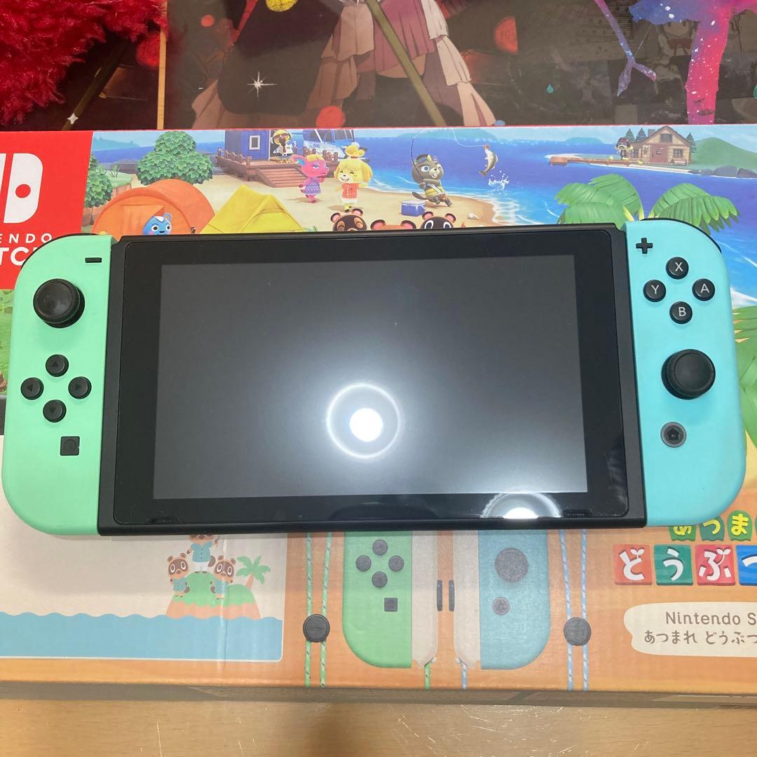 ニンテンドースイッチ　どうぶつの森セット　Switch