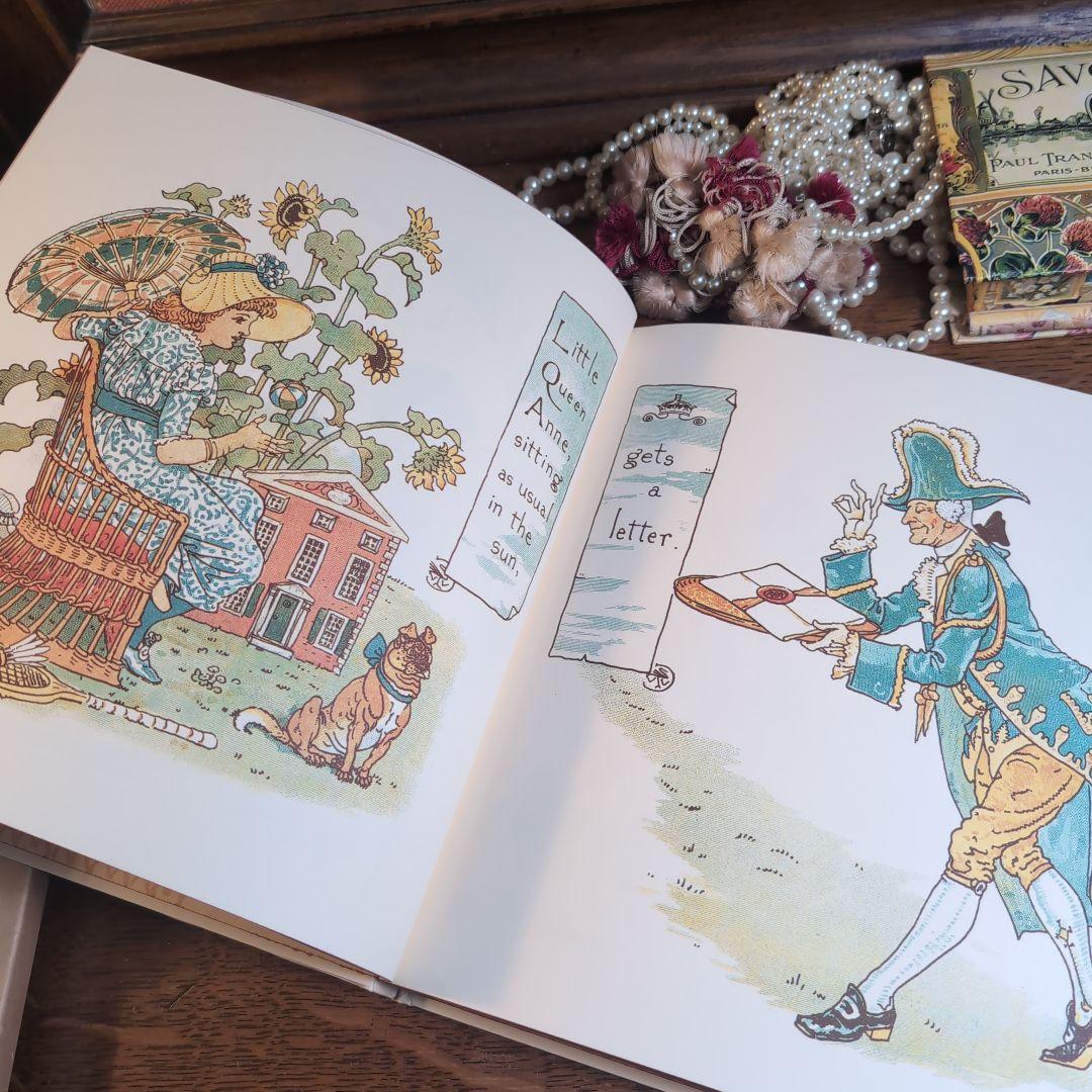 ウォルター・クレイン絵本　三つのRの物語　アンティーク絵本