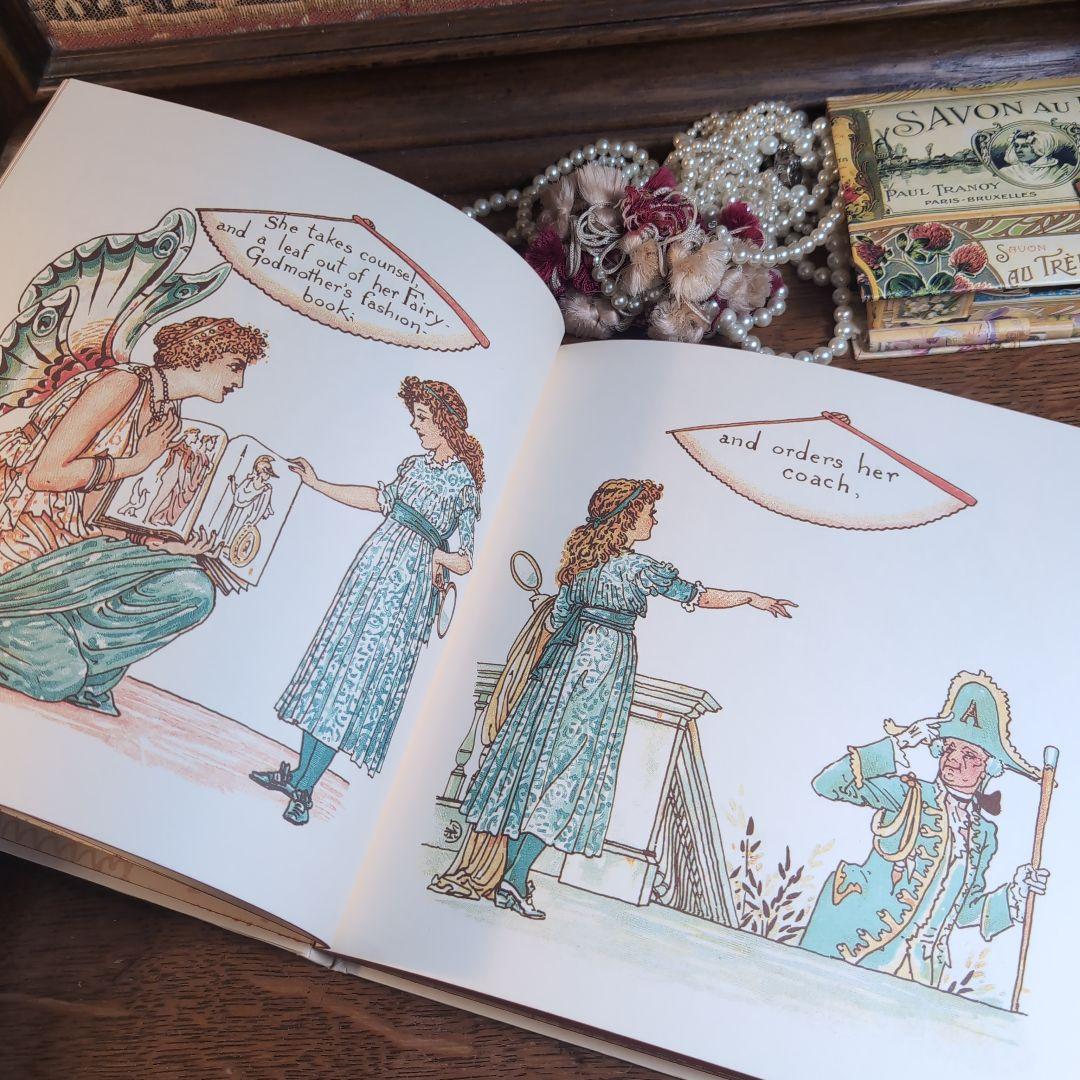 ウォルター・クレイン絵本　三つのRの物語　アンティーク絵本