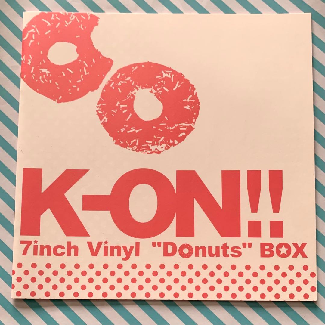 けいおん‼︎ レコード K-ON!! 7inch Vinyl Donuts Box