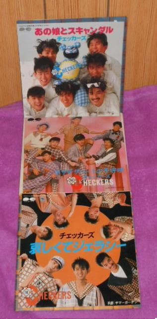 値下げ◆アイドル　光GENJIシブがき田原マッチ　松田聖子チェッカーズ◆レコード