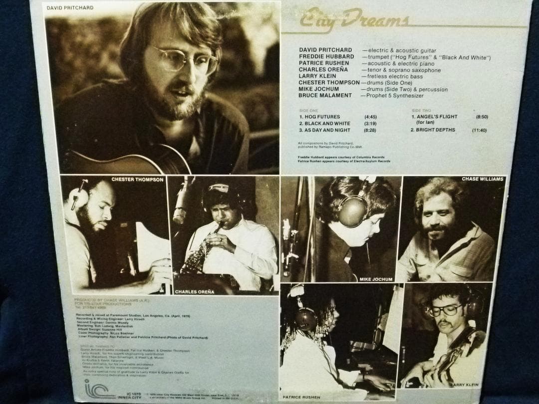 ☆ David Pritchard - City Dreams / LP