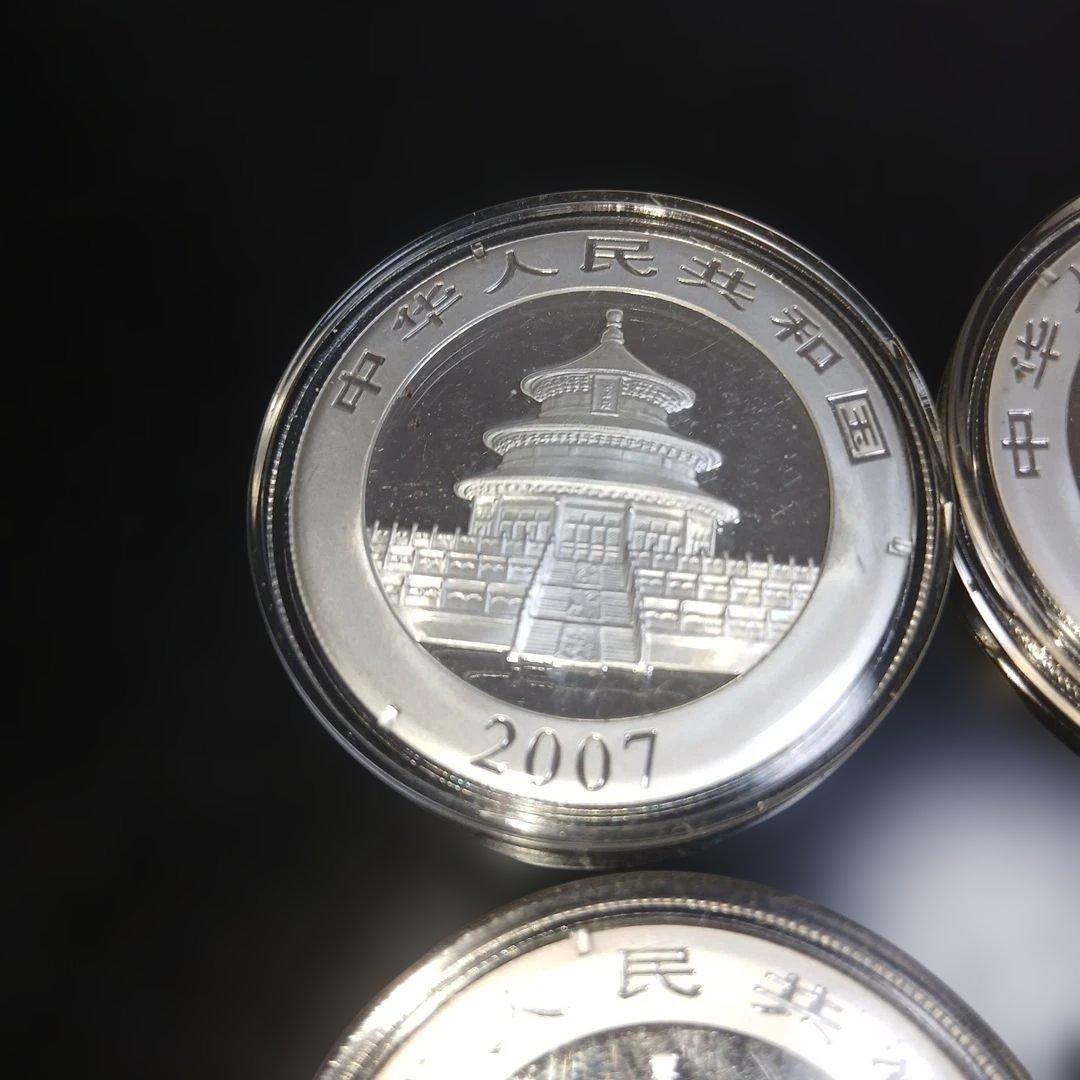 R*a様 中華人民共和国パンダ銀貨５枚セット