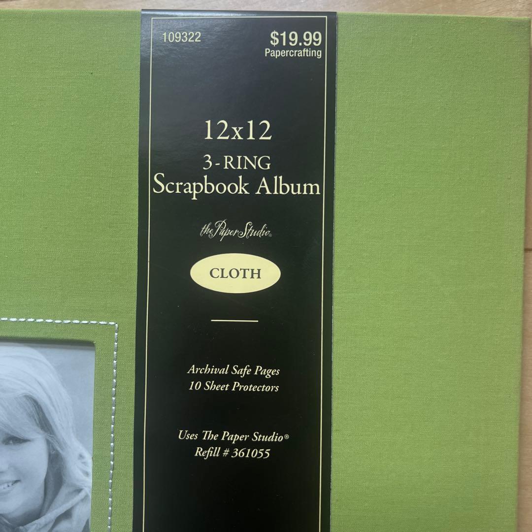 AMERICAN CRAFTS cloth album 12x12インチ2冊ほか