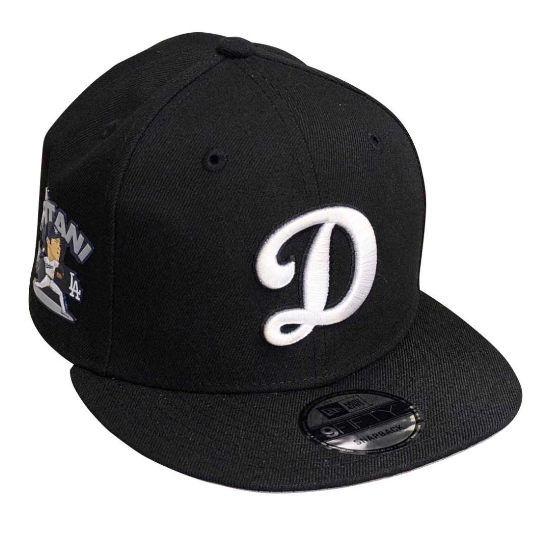 値下げ中 ブラックD限定 投手編パッチ付き大谷翔平モデル NEW ERA CAP