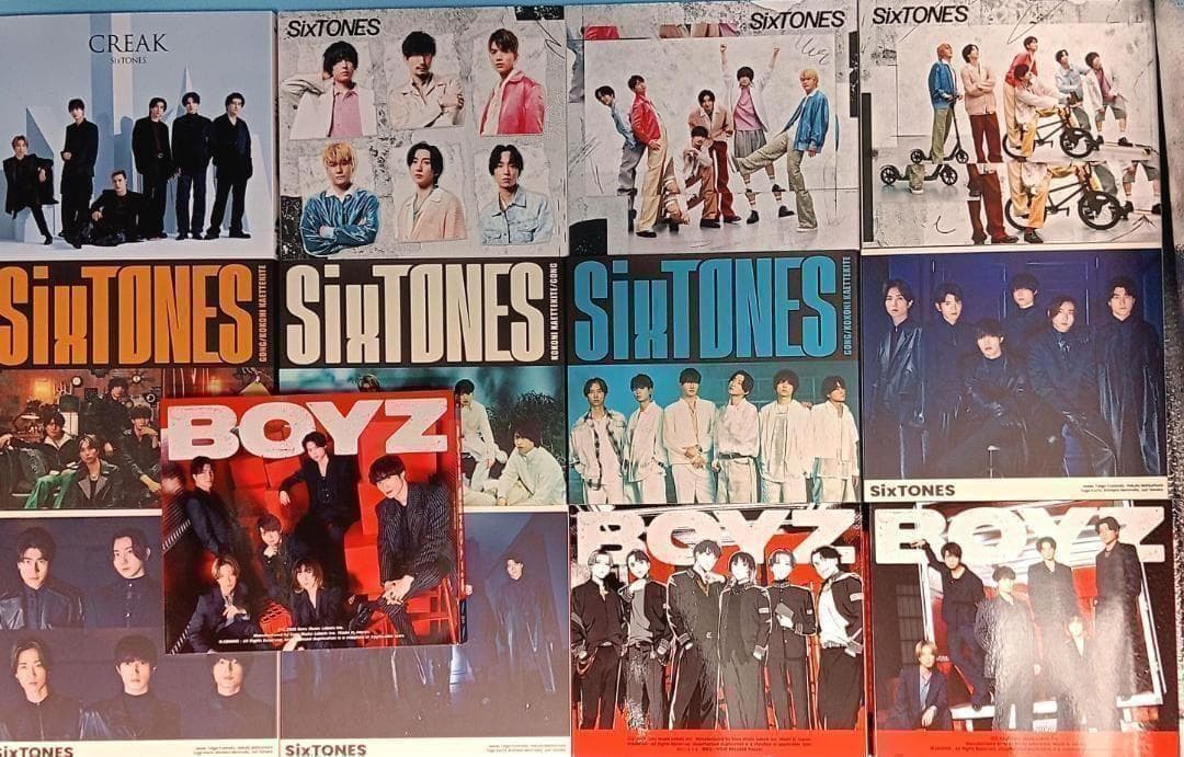 最終価格　特典あり　SixTONES　CD　全アルバム　全シングル　　ストーンズ