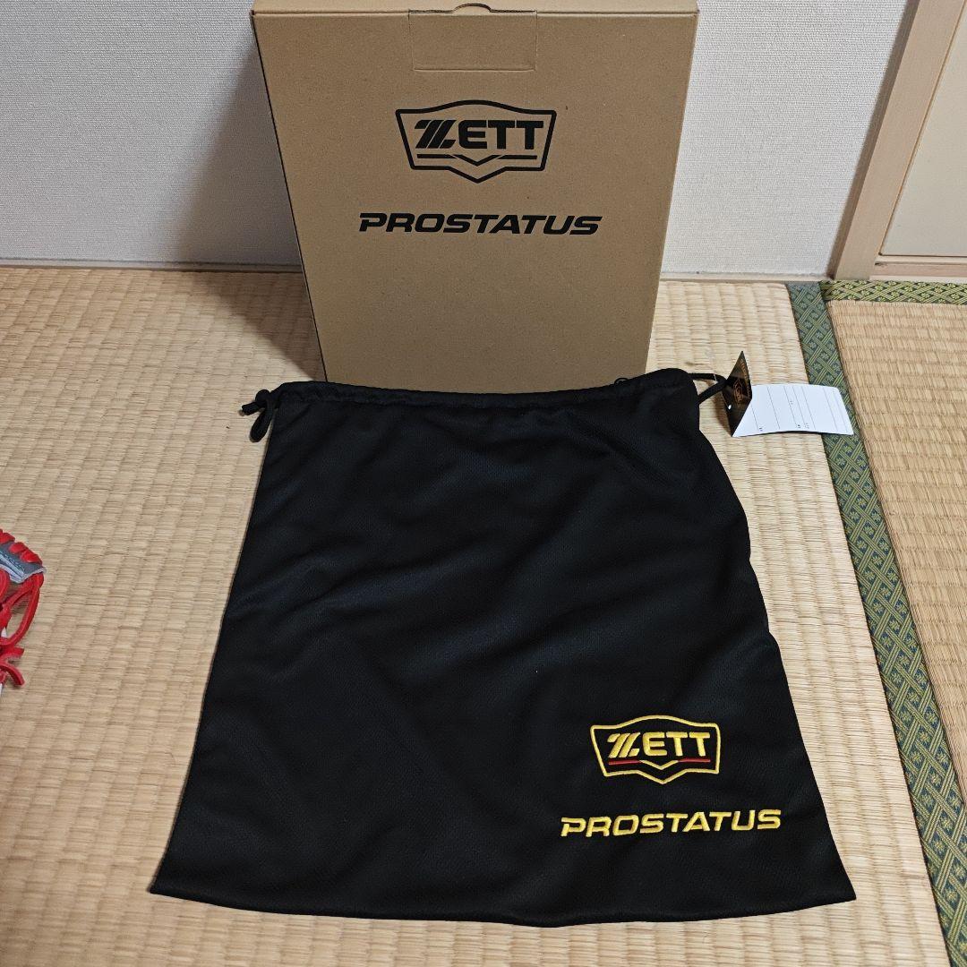 新品!型付け済！ZETTプロステイタス　軟式キャッチャーミット　森モデル