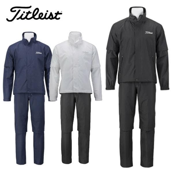 新品 タイトリスト Titleist レインウェア 上下セット XLサイズ BK