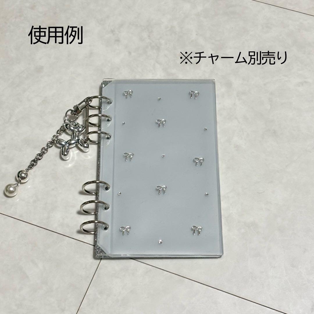 ✨くらげ ✨A6 アクリルレジンバインダー　リング付き×2セット
