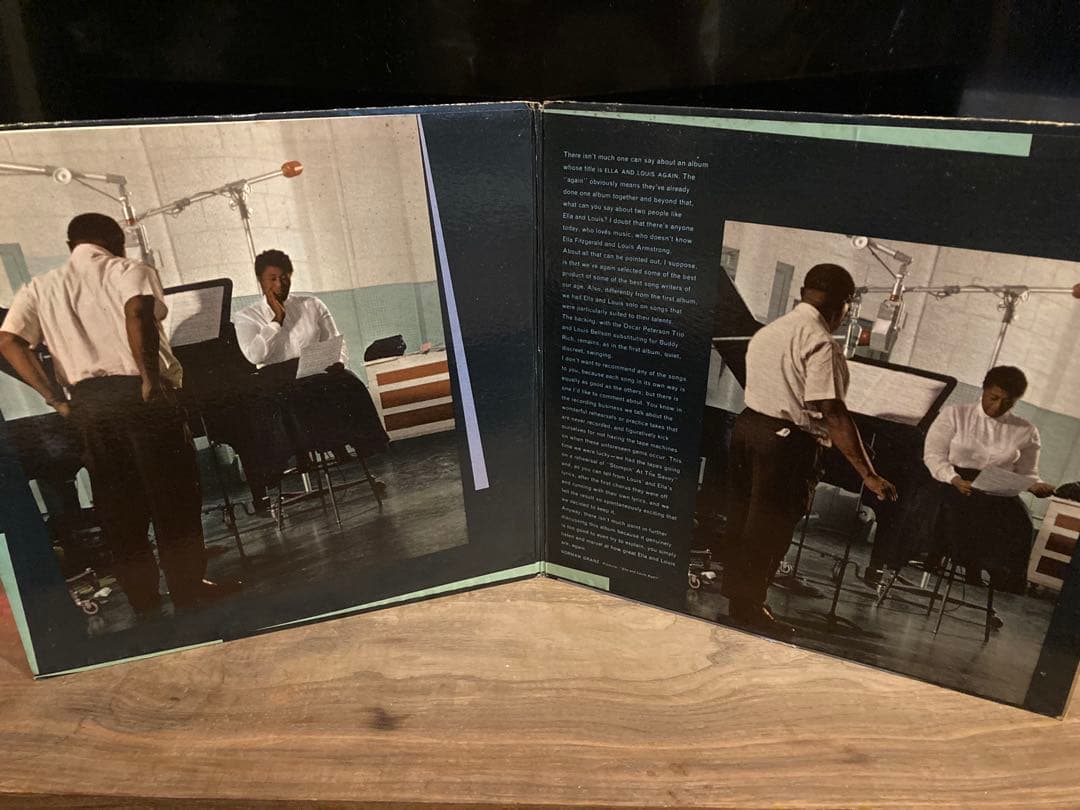 Ella and Louis Again 2LPレコード Orig