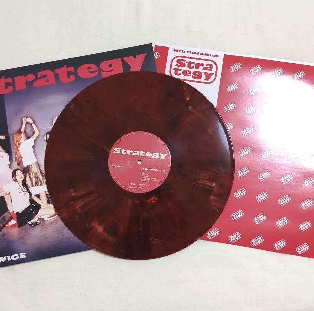 TWICE Strategy レコード 限定版 Peppermint Vinyl