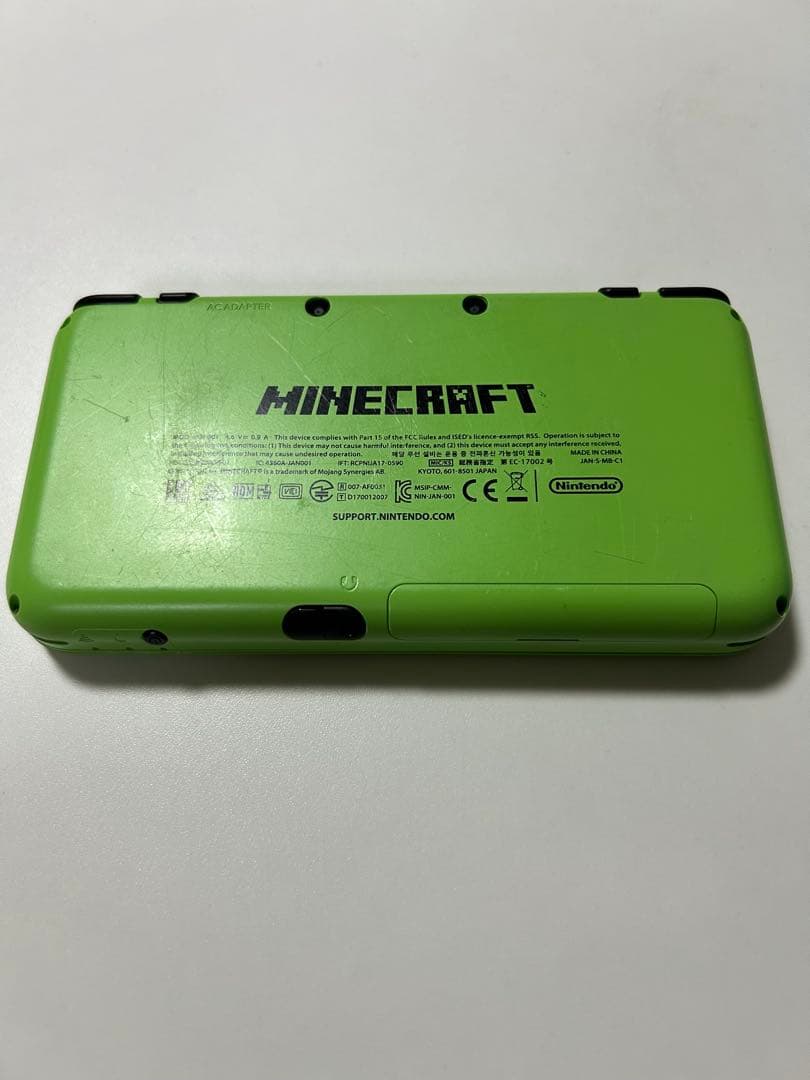 newニンテンドー2DS LL マインクラフト　クリーパーモデル