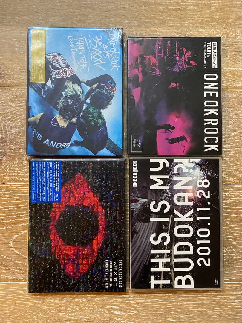 ONE OK ROCK Blu-ray DVD 4枚セット