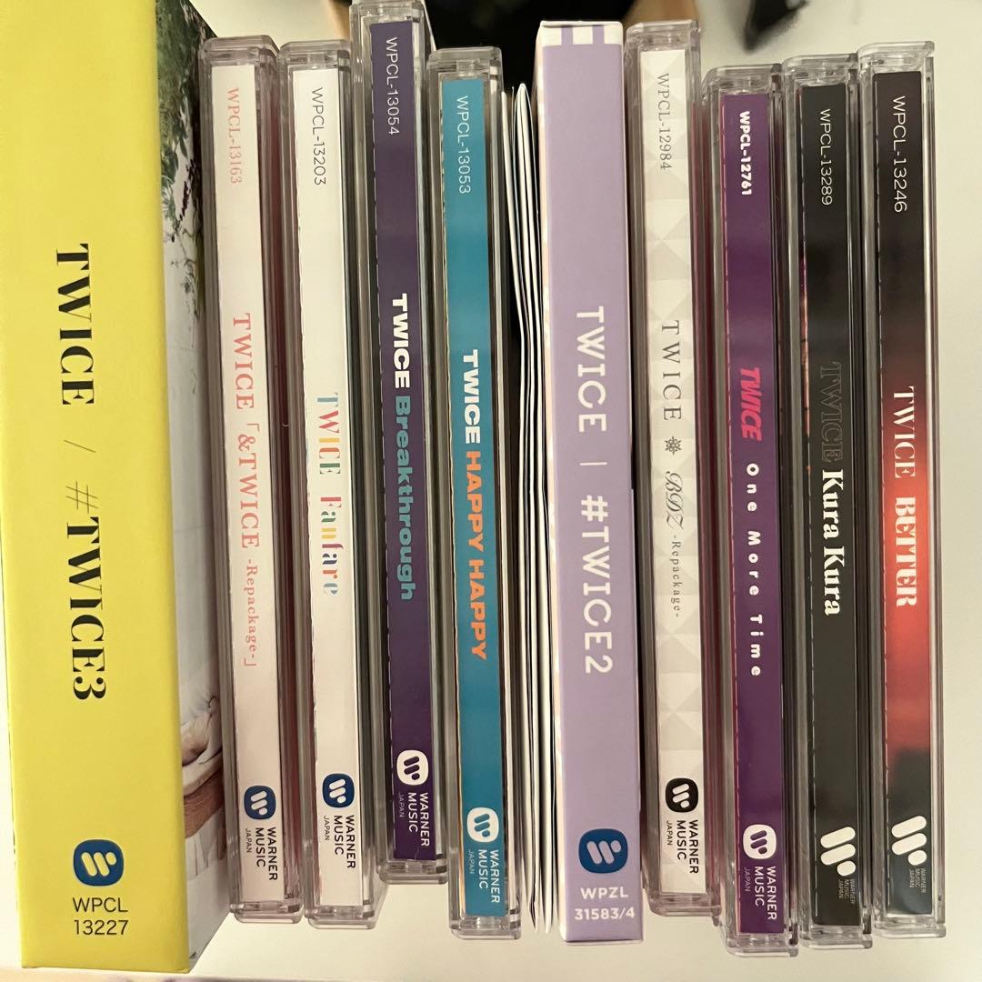 TWICE CD シングル　アルバム　日本