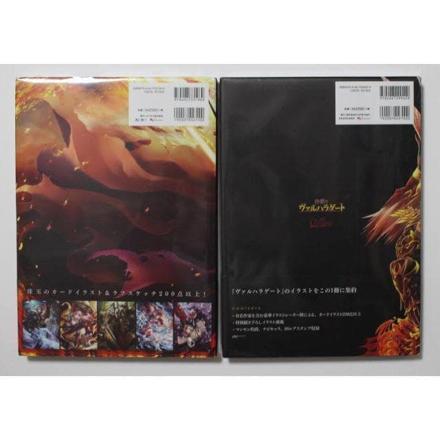 設定資料集 画集 神獄のヴァルハラゲート ART WORKS 2冊セット 新品