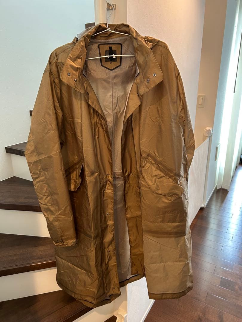 THE NORTH FACE カーキ レインコート　パッカブル XL