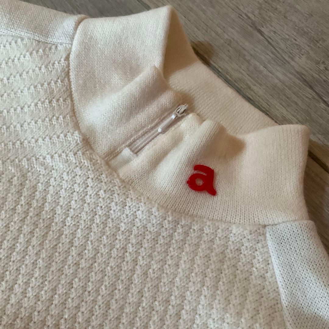 美品archivio ハイネックwoolニットセーター38