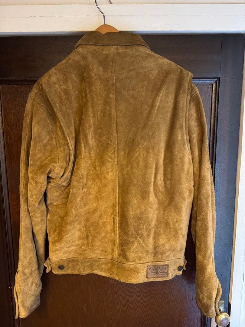 Ralph Lauren ラルフローレン　スエード　レザージャケット　S M