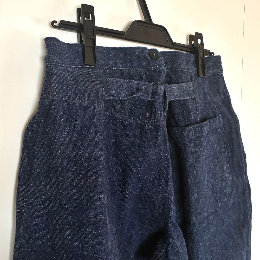 comoli デニムオーバーパンツ サイズ0