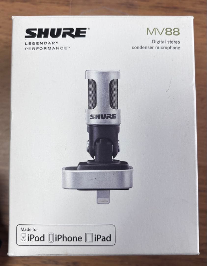 配信機器・PA機器・レコーディング機器 SHURE MV88